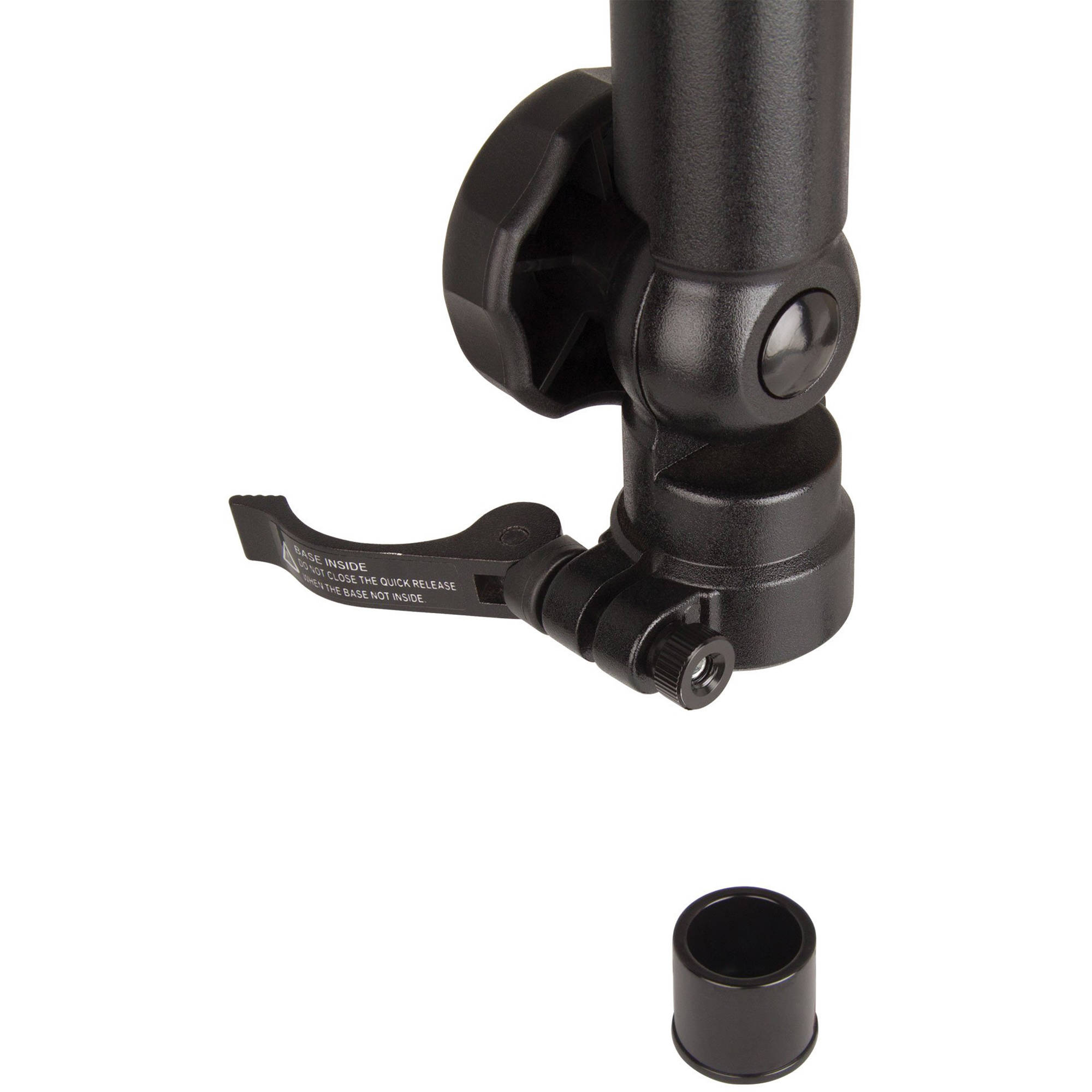 MagConnect heavy duty seat bolt mount with dual telescopic extension arm for in-vehicle tablet use — view 8