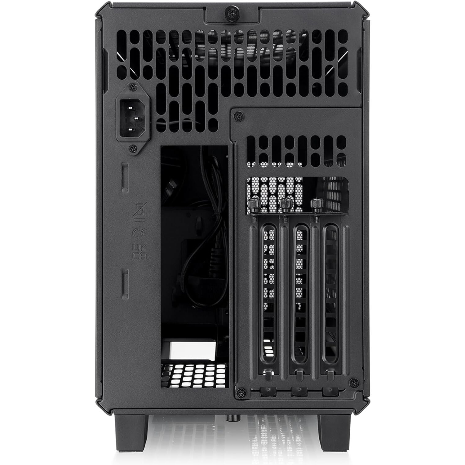 Thermaltake TR100 Black Mini-ITX small form factor case with magnetic side panels — view 3