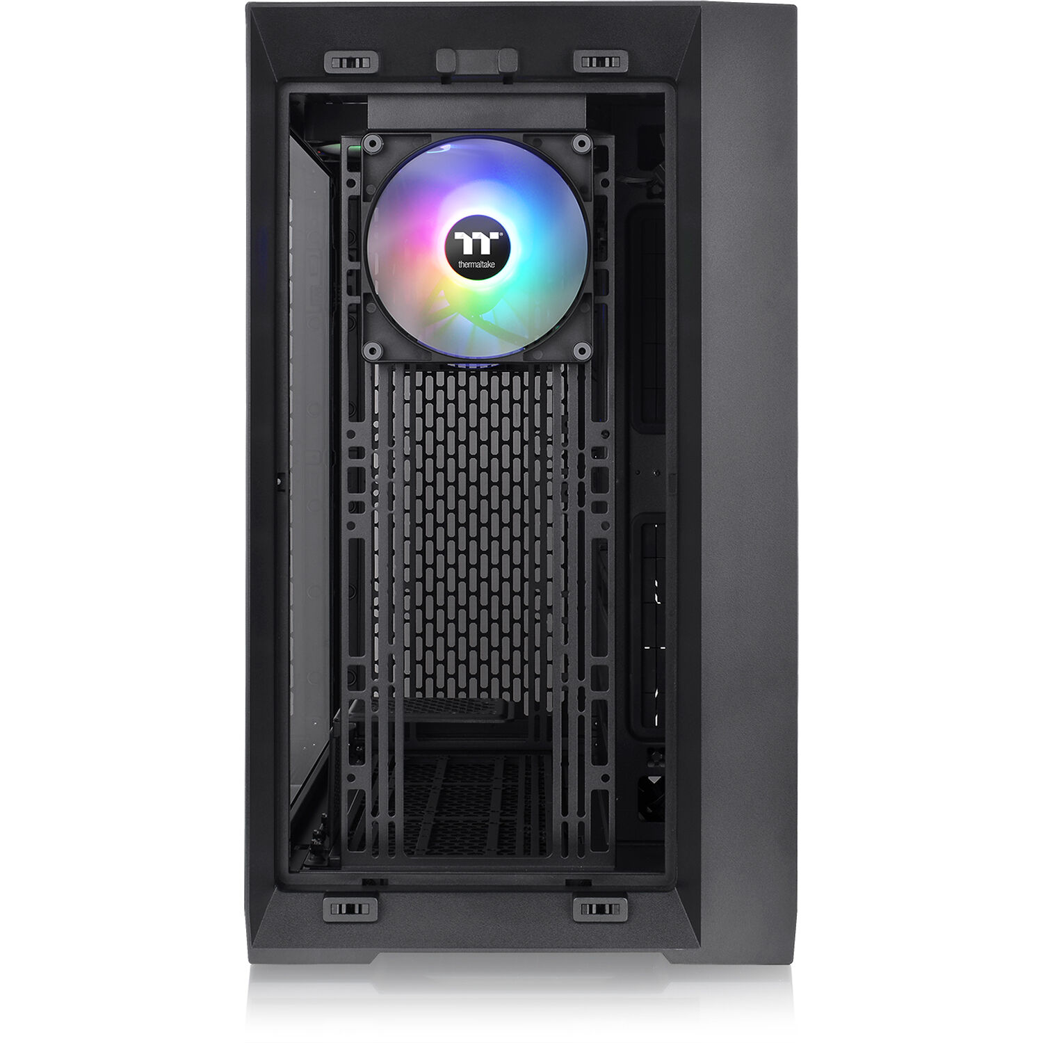 Thermaltake C750 TG ARGB Black mid tower PC case with tempered glass side panel — view 3