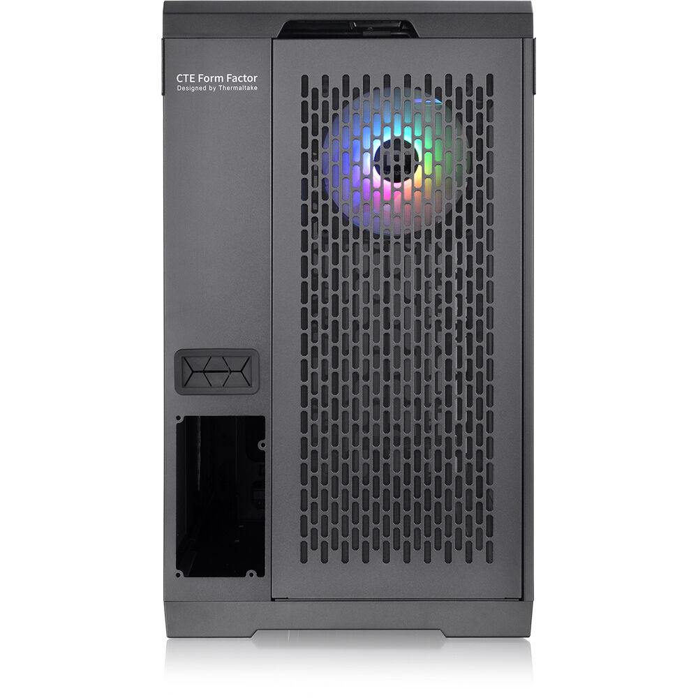 Thermaltake C750 TG ARGB Black mid tower PC case with tempered glass side panel — view 6