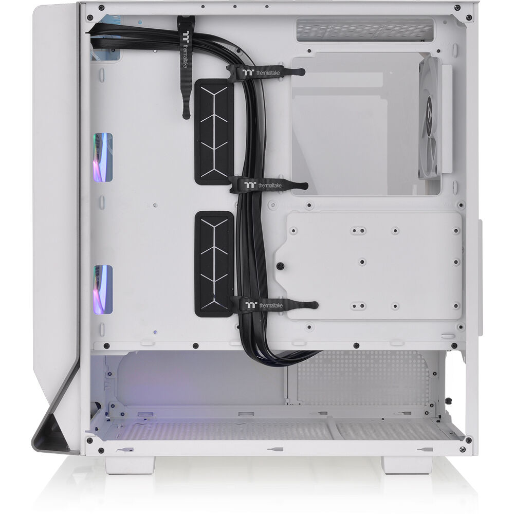 Thermaltake Ceres 300 Snow Case white ATX mid tower with ARGB fans and perforated front panel — view 11