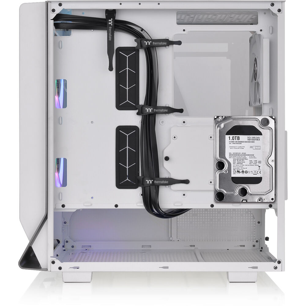 Thermaltake Ceres 300 Snow Case white ATX mid tower with ARGB fans and perforated front panel — view 13