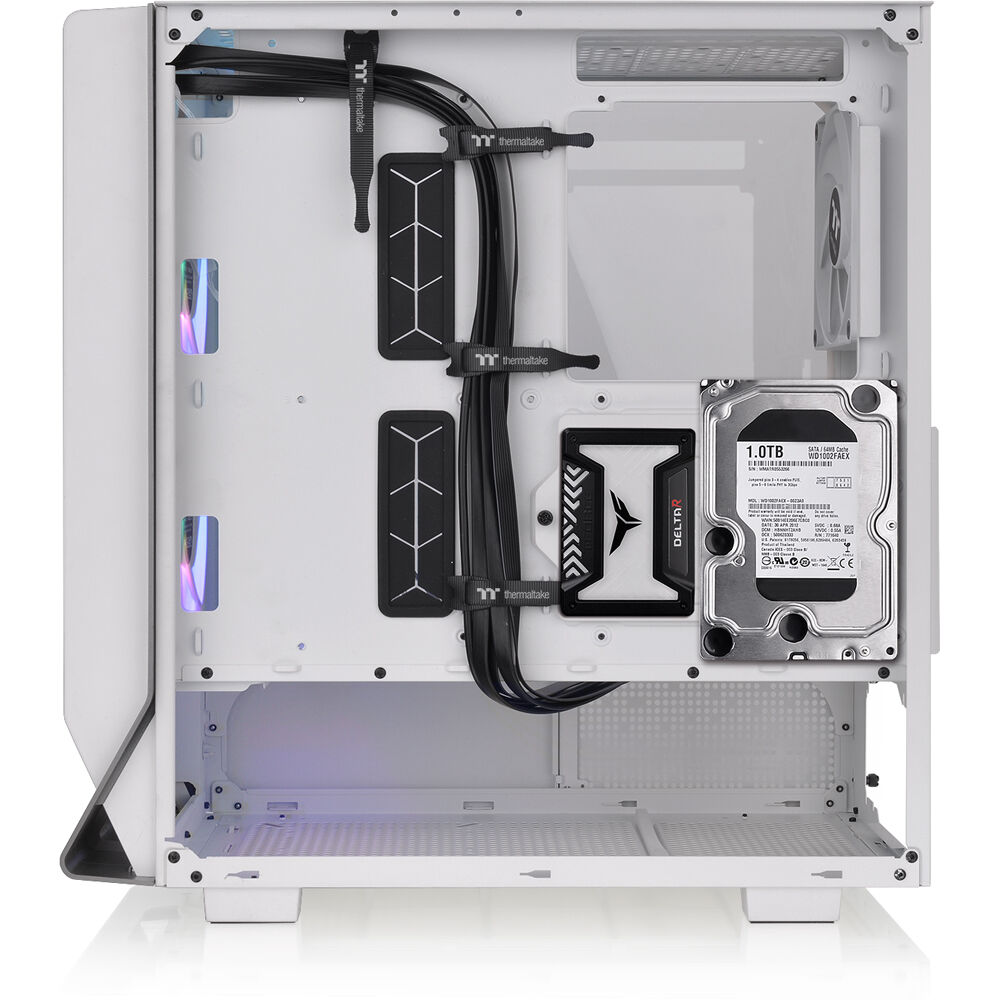 Thermaltake Ceres 300 Snow Case white ATX mid tower with ARGB fans and perforated front panel — view 14