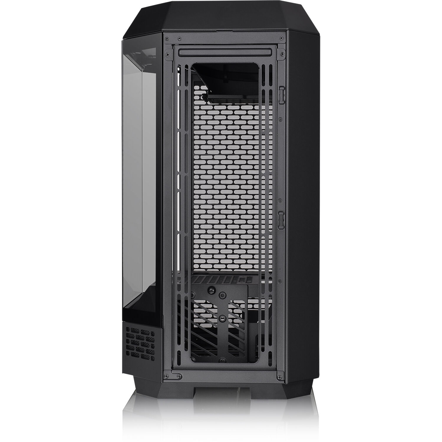 Thermaltake Tower 300 Black vertical PC case with octagonal prism design — view 5