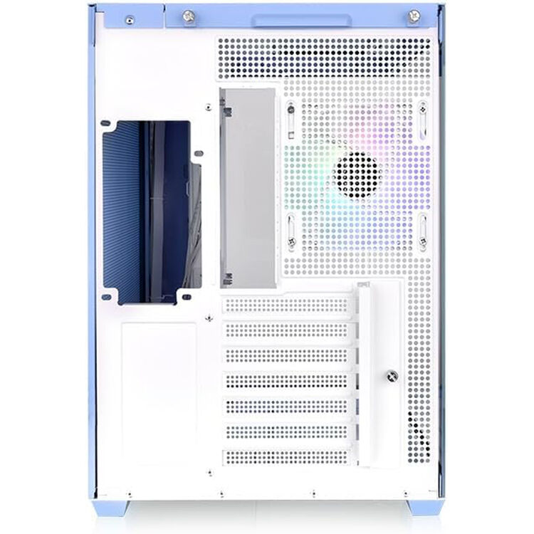 Thermaltake View 380 TG ARGB Blue mid tower case with tempered glass and four ARGB fans — view 3