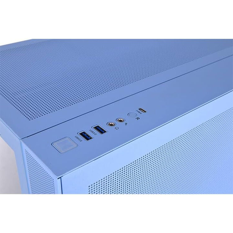 Thermaltake View 380 TG ARGB Blue mid tower case with tempered glass and four ARGB fans — view 6