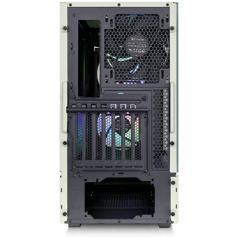 Thermaltake Ceres 350 MX Matcha Green ATX mid tower case with hidden-connector support and front fans — view 5