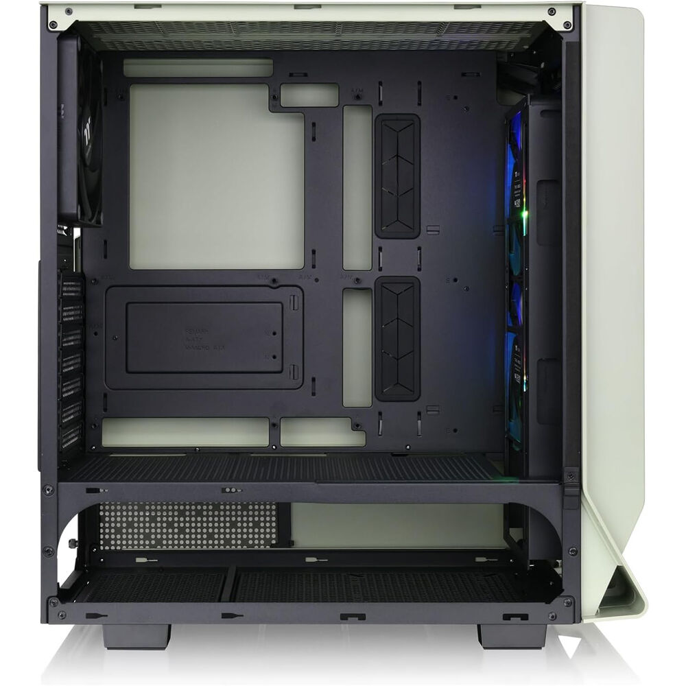 Thermaltake Ceres 350 MX Matcha Green ATX mid tower case with hidden-connector support and front fans — view 6