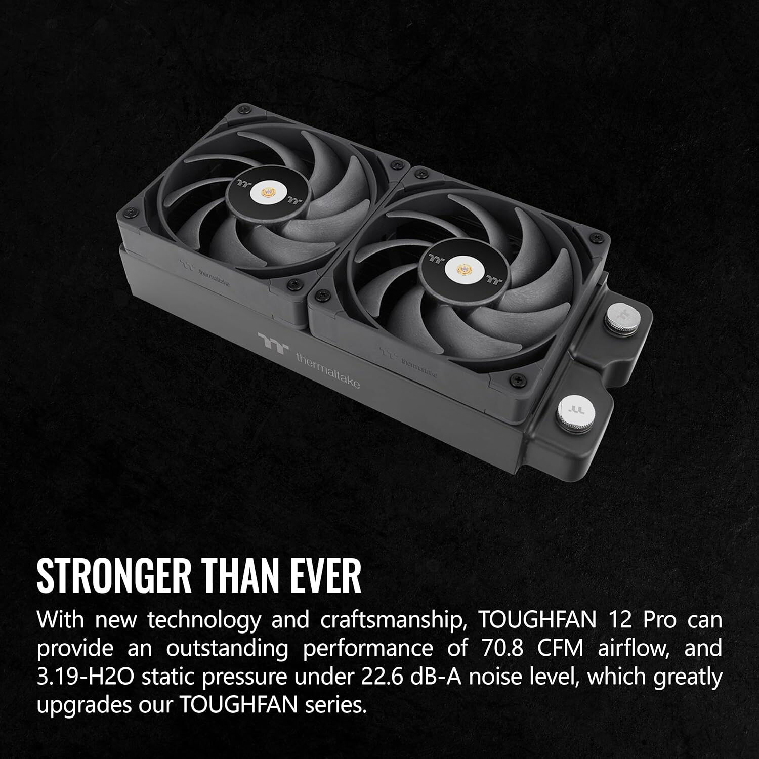 Thermaltake TOUGHFAN 14 Pro Black 140 mm PWM case fan — view 5