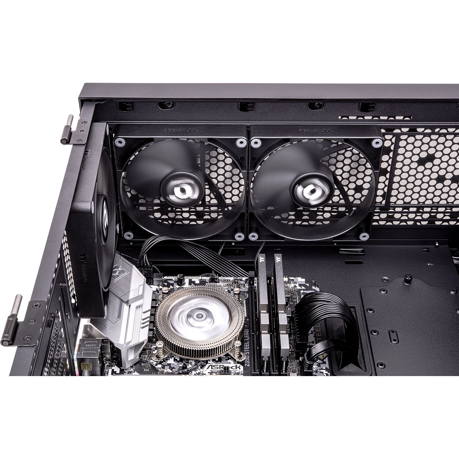 Thermaltake CT120 PC Cooling Fan 2 Pack 120 mm PWM fans for PC case airflow — view 10