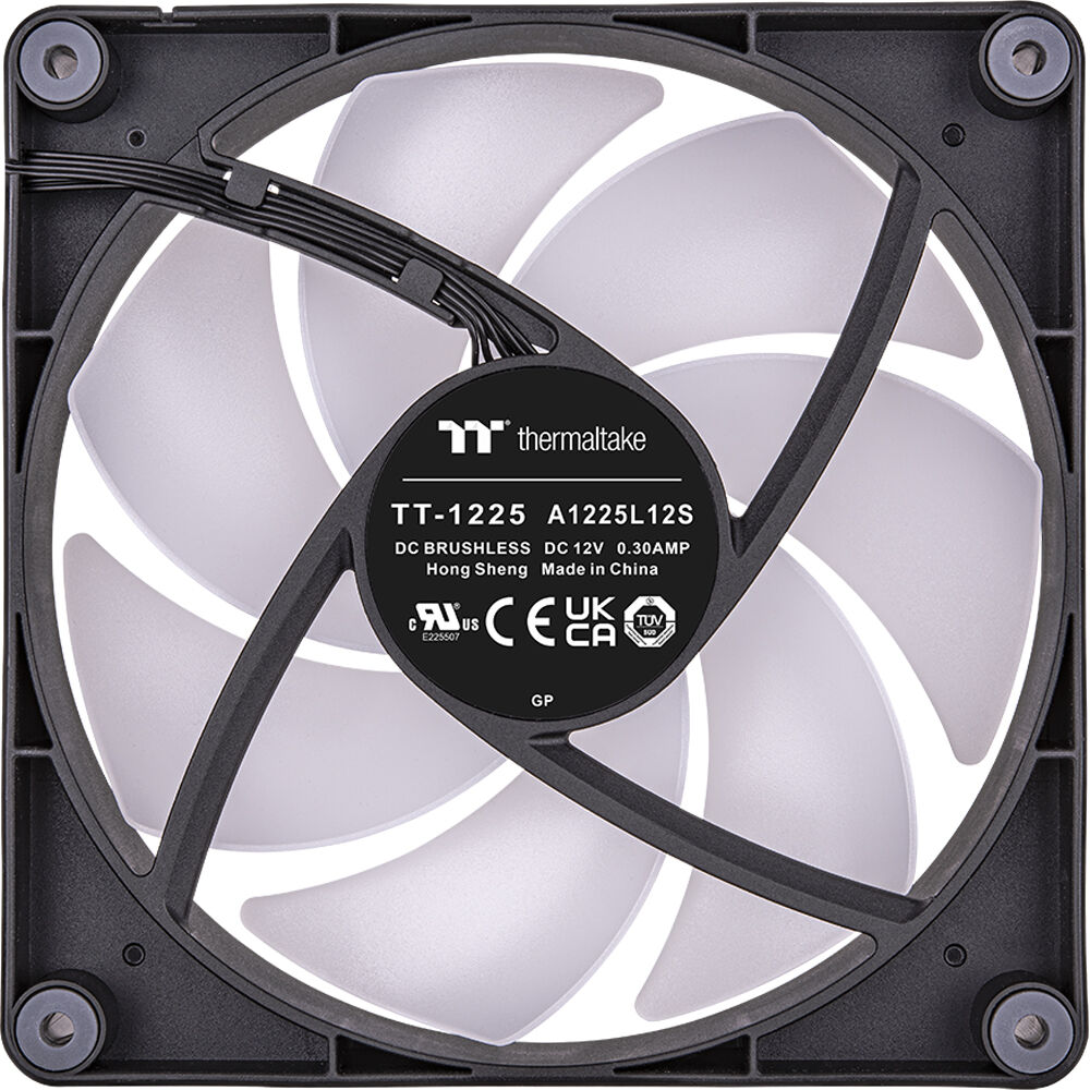 Thermaltake CT120 ARGB 2-pack 120 mm PWM case fans with addressable RGB lighting — view 4
