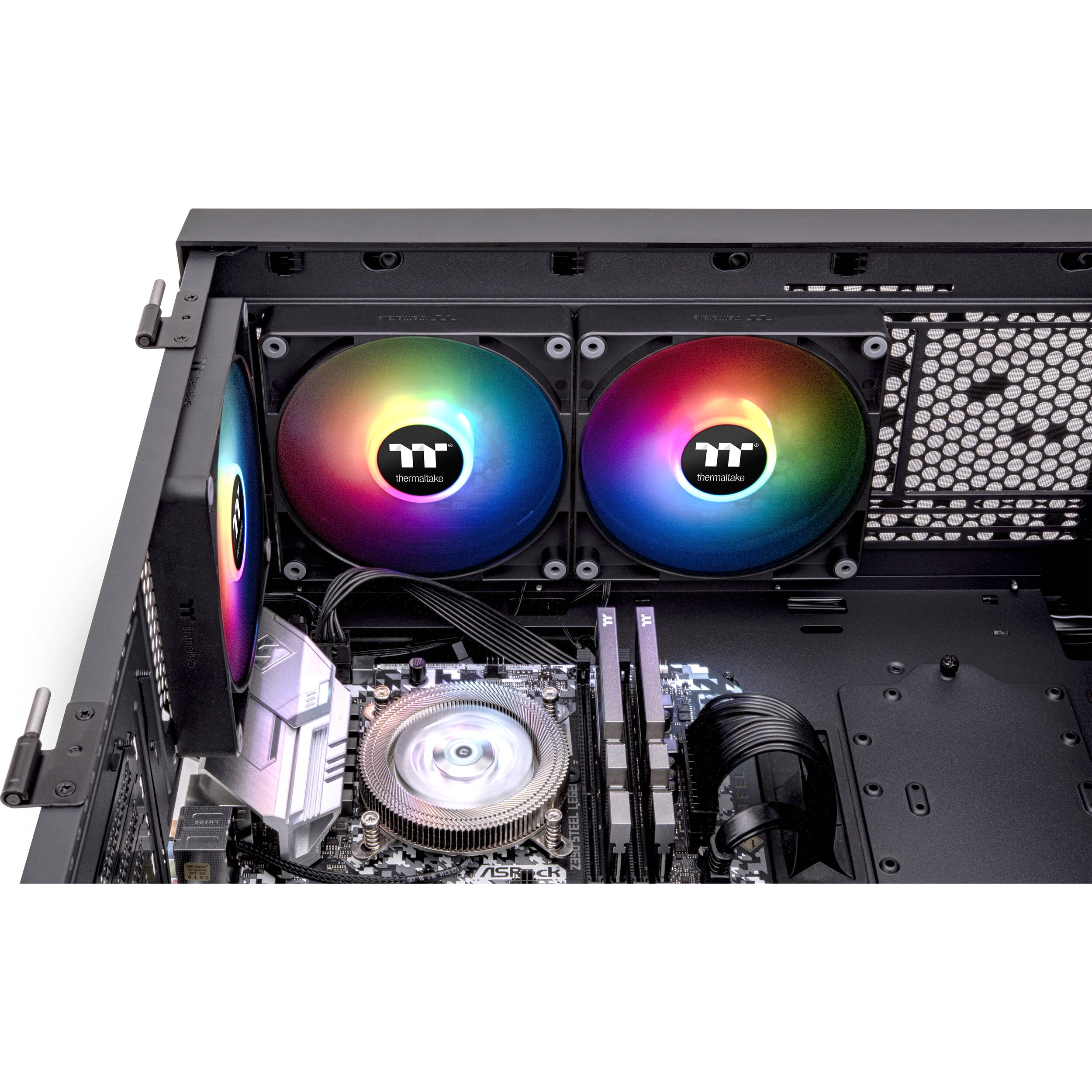Thermaltake CT140 ARGB 140 mm PC fan 2-pack with synchronized lighting — view 9