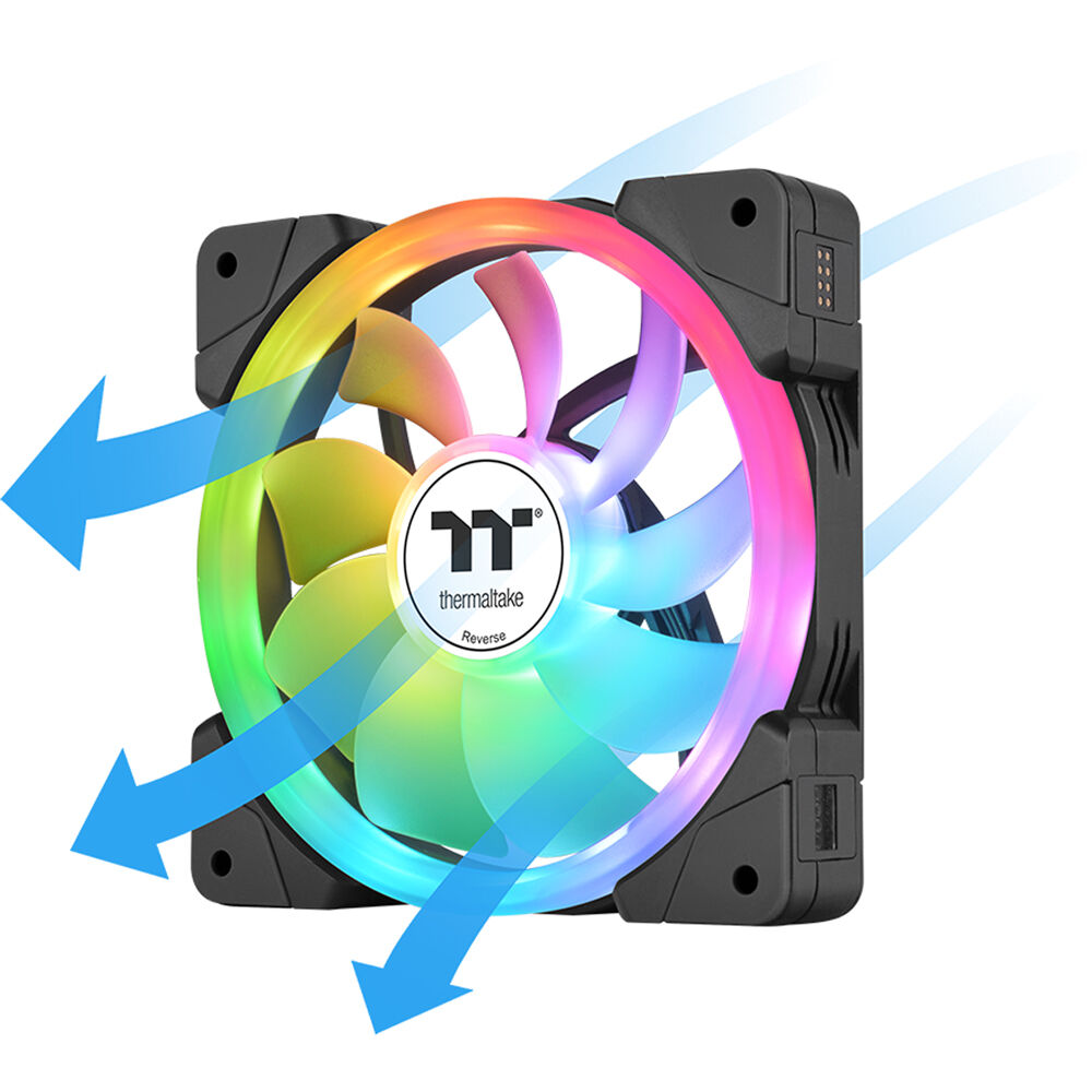 Thermaltake SWAFAN EX 12 ARGB 3-pack 120 mm case fans with magnetic design — view 22