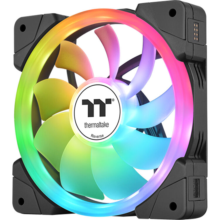 Thermaltake SWAFAN EX 12 ARGB 3-pack 120 mm case fans with magnetic design — view 5