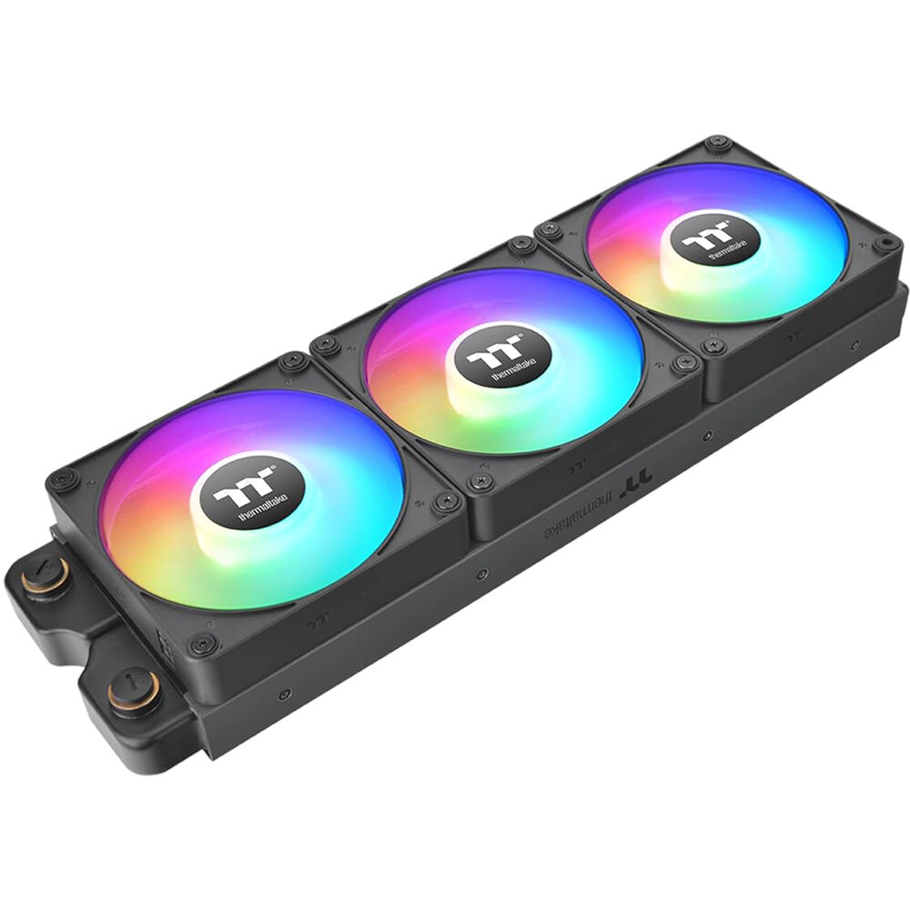 Thermaltake CT140 EX ARGB 3-pack black 140 mm case fans with magnetic daisy-chain connection — view 2