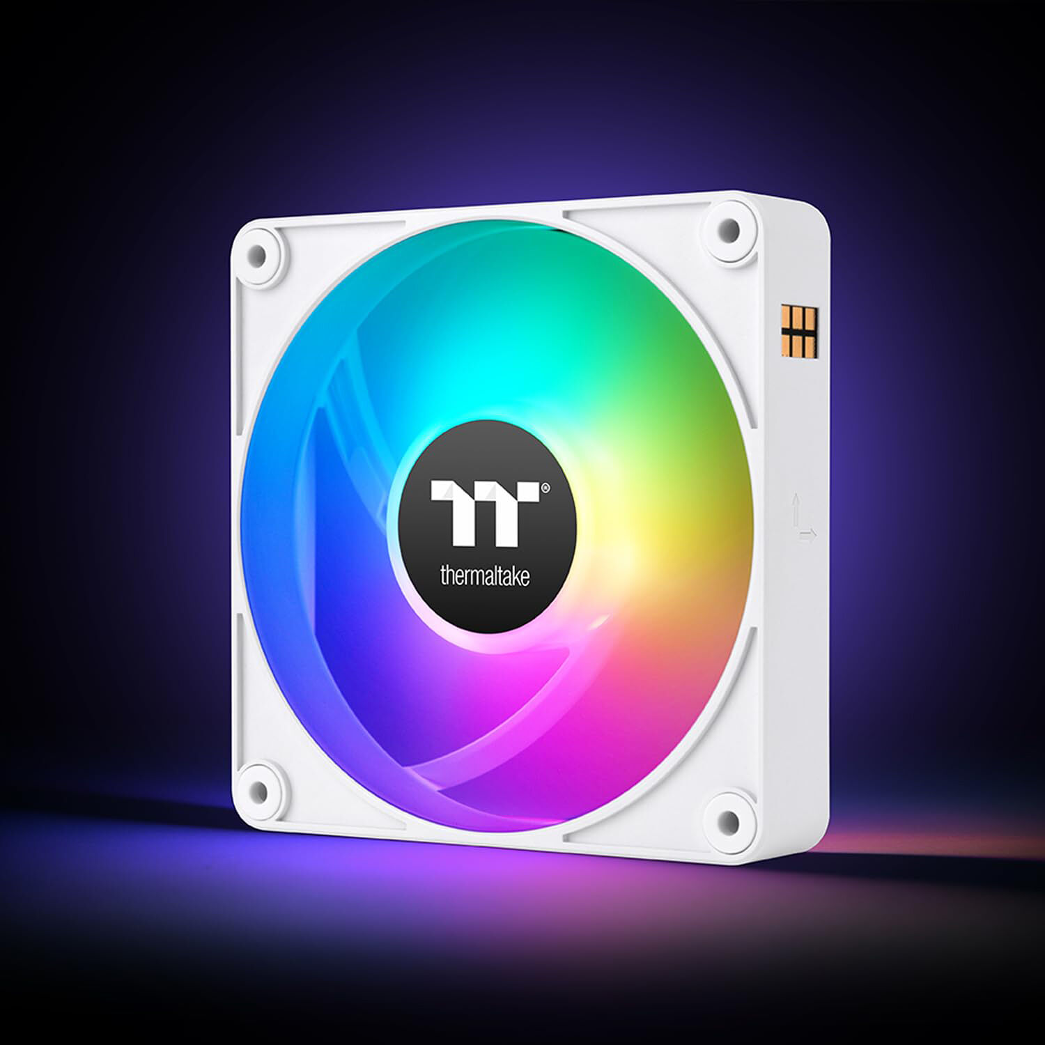 Thermaltake CT120 EX ARGB white 3-pack 120 mm case fans with MagForce 2.0 — view 6