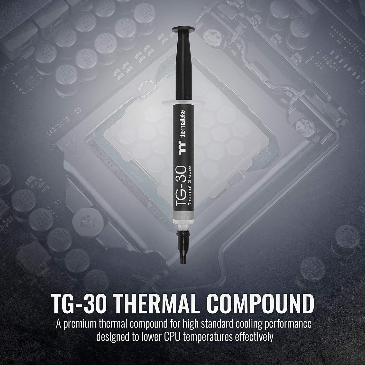 Thermaltake TG 30 4 g thermal compound kit with application tools for CPU cooling — view 2