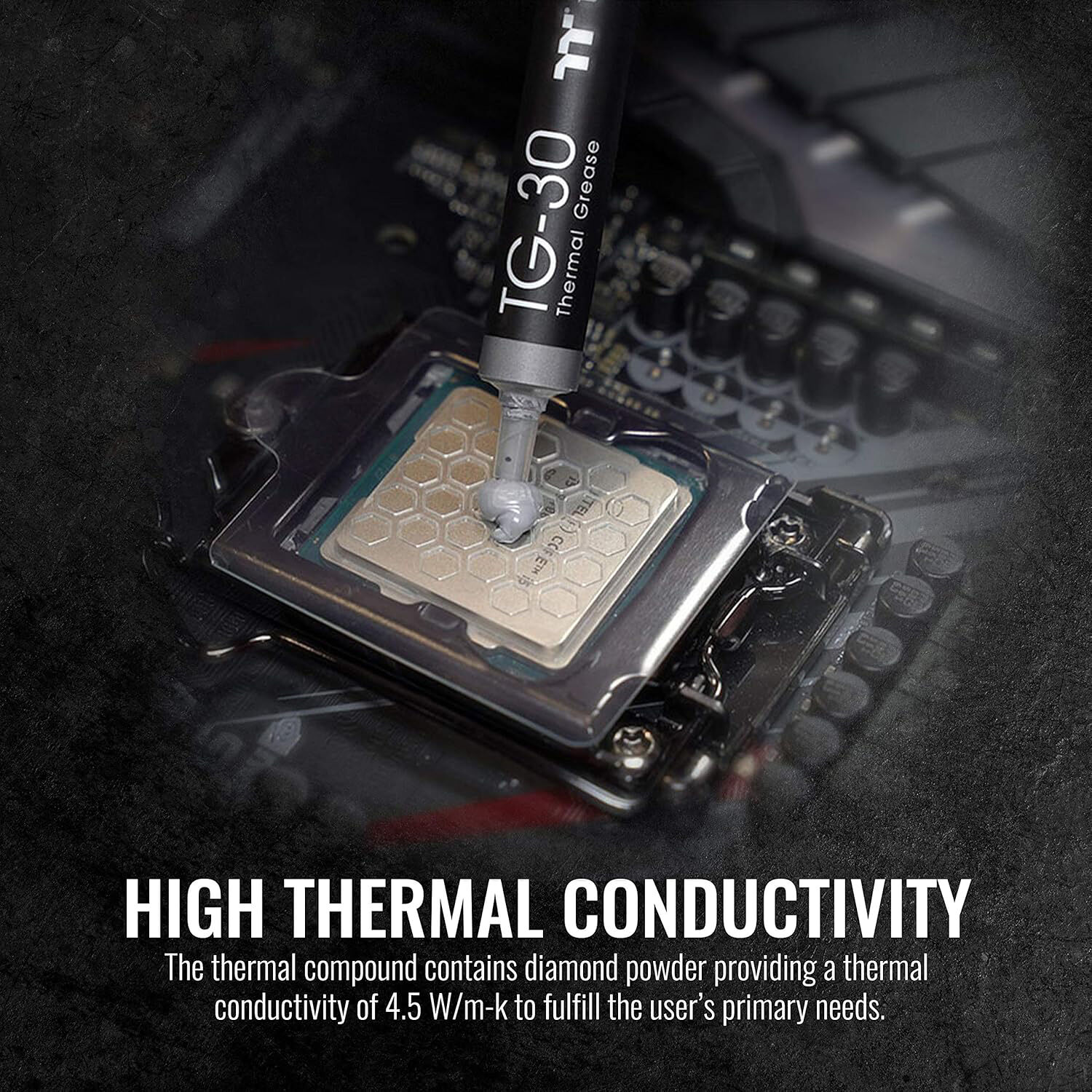 Thermaltake TG 30 4 g thermal compound kit with application tools for CPU cooling — view 3