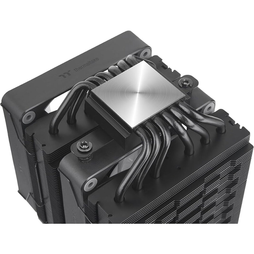 Thermaltake ASTRIA 600 ARGB tower CPU cooler with 120 mm fan and glowing top cover — view 4