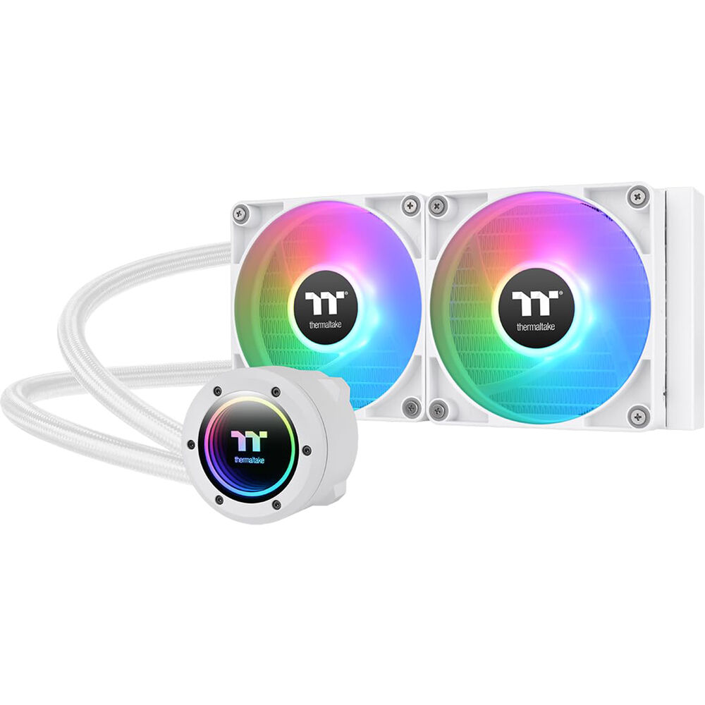Thermaltake TH240 V2 ARGB Snow 240 mm AIO | PC Cooling, White