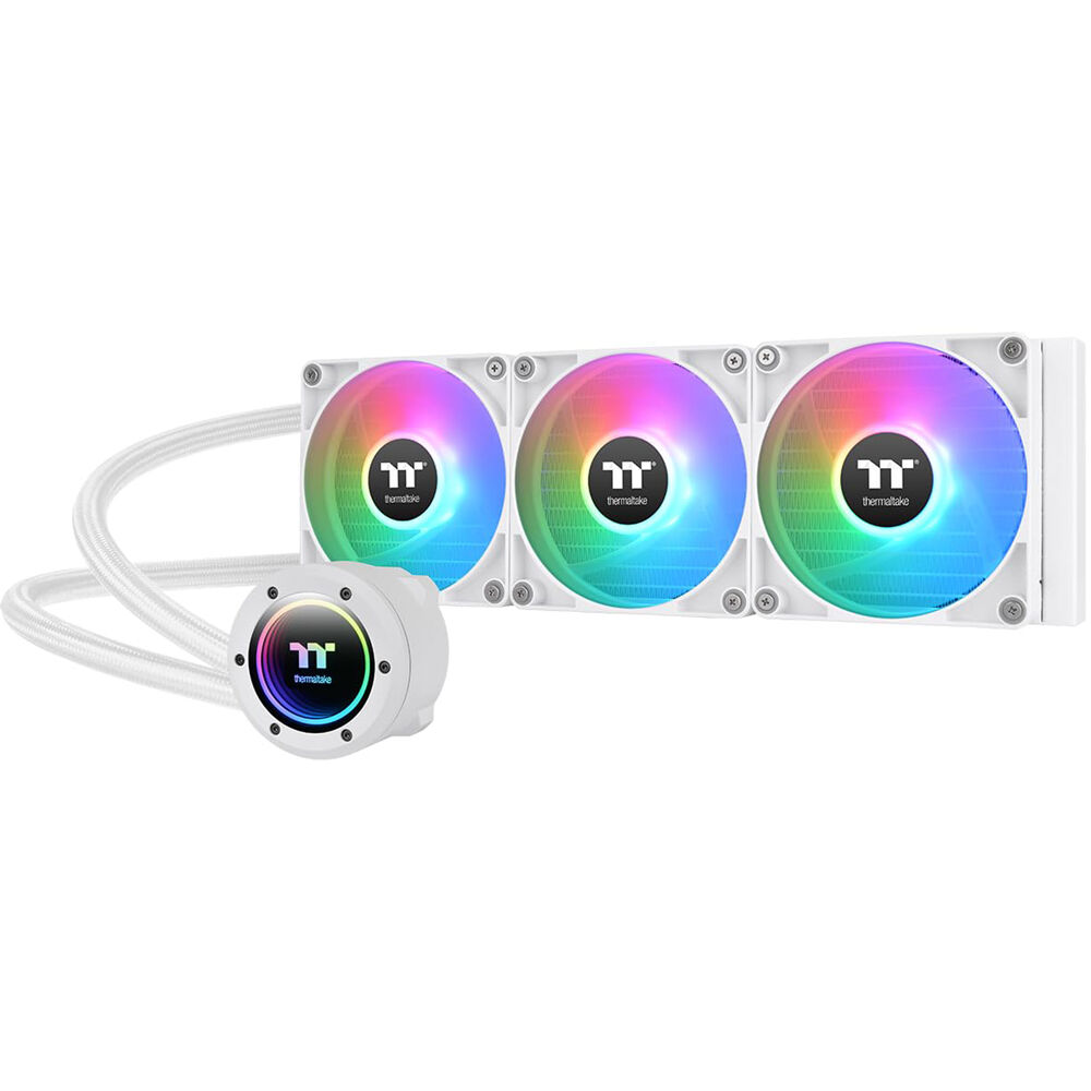 Thermaltake TH360 V2 ARGB Snow 360 mm AIO Liquid Cooler | PC Cooling