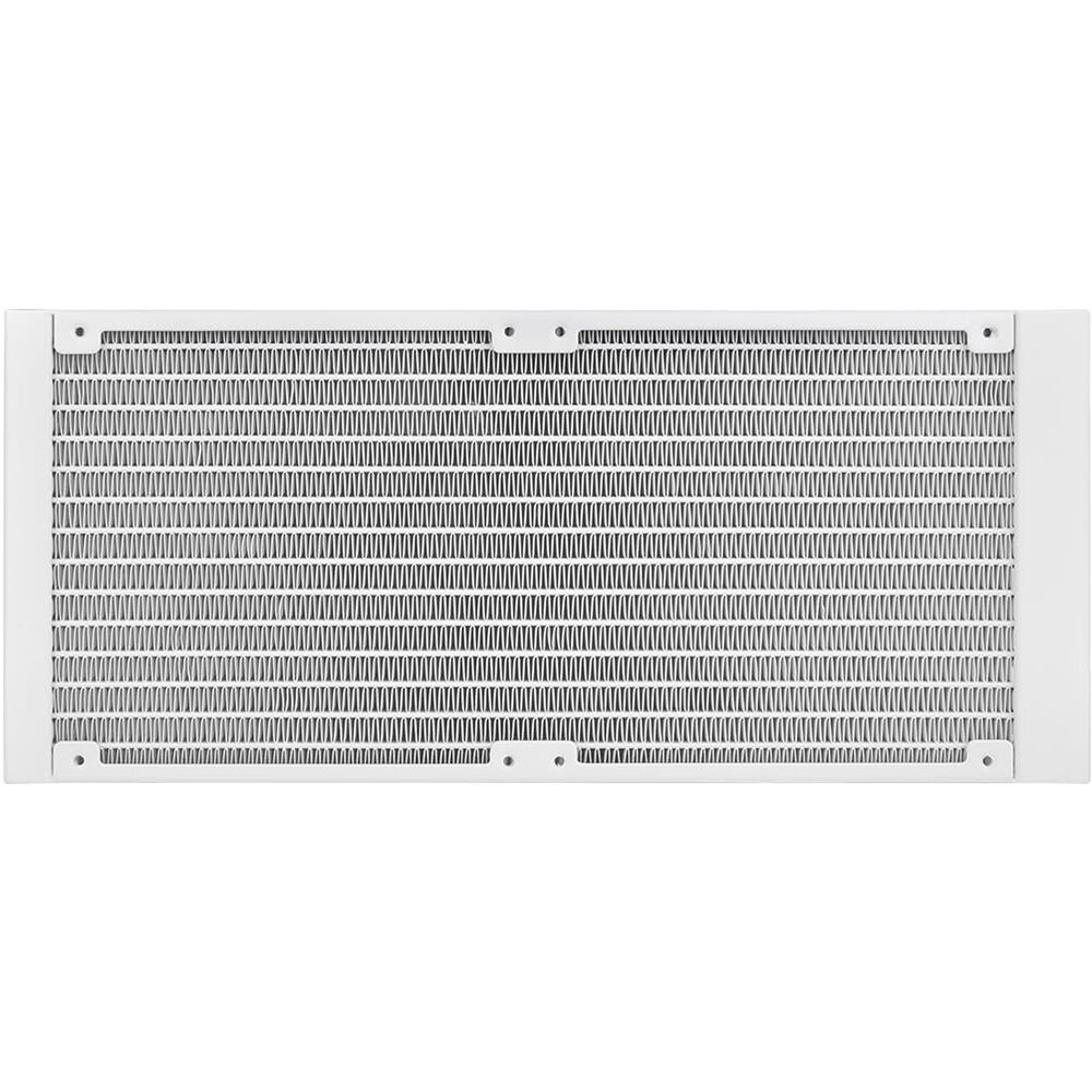 Thermaltake TH280 V2 ARGB Snow 280 mm white liquid CPU cooler with infinity mirror pump cap and dual ARGB fans — view 3