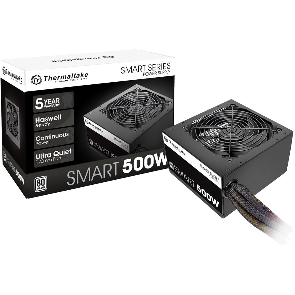 Thermaltake Smart 500W 80 Plus White internal power supply — view 4