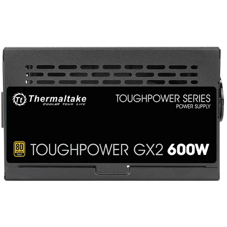 Thermaltake Toughpower GX2 600W 80 Plus Gold internal power supply with 120 mm fan — view 3