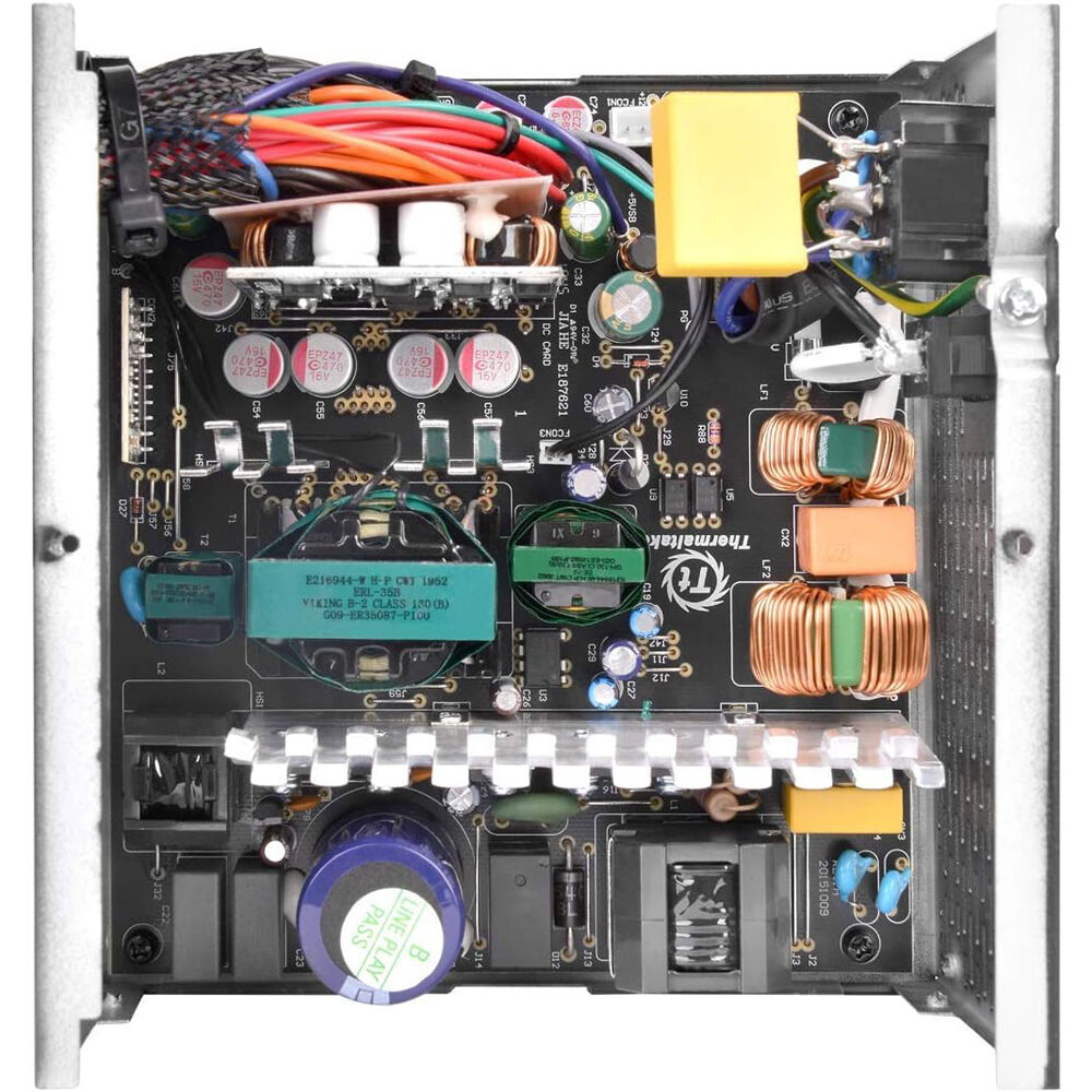Thermaltake Toughpower GX2 600W 80 Plus Gold internal power supply with 120 mm fan — view 7
