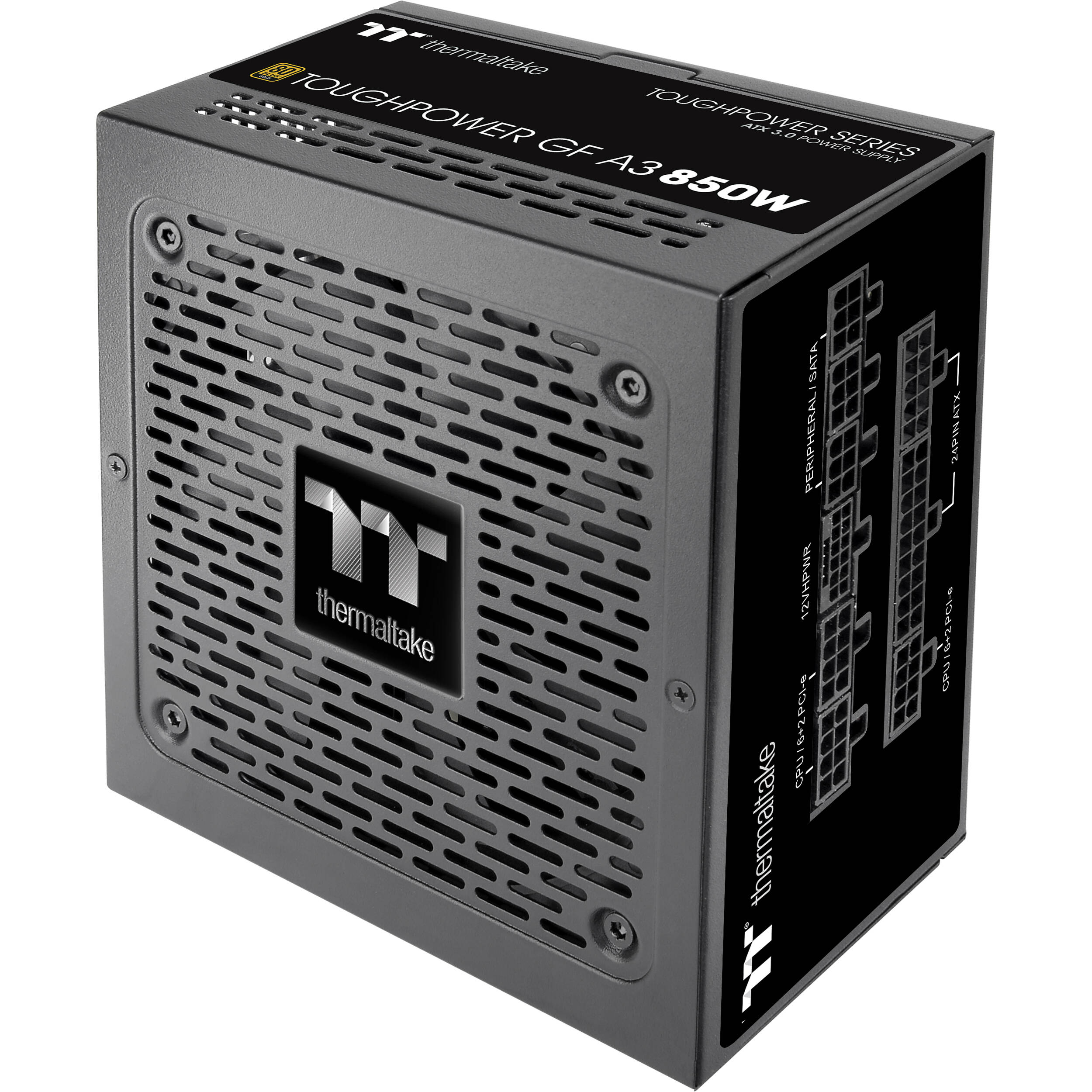 Thermaltake Toughpower GF A3 850W ATX power supply with native 16-pin PCIe connector — view 10
