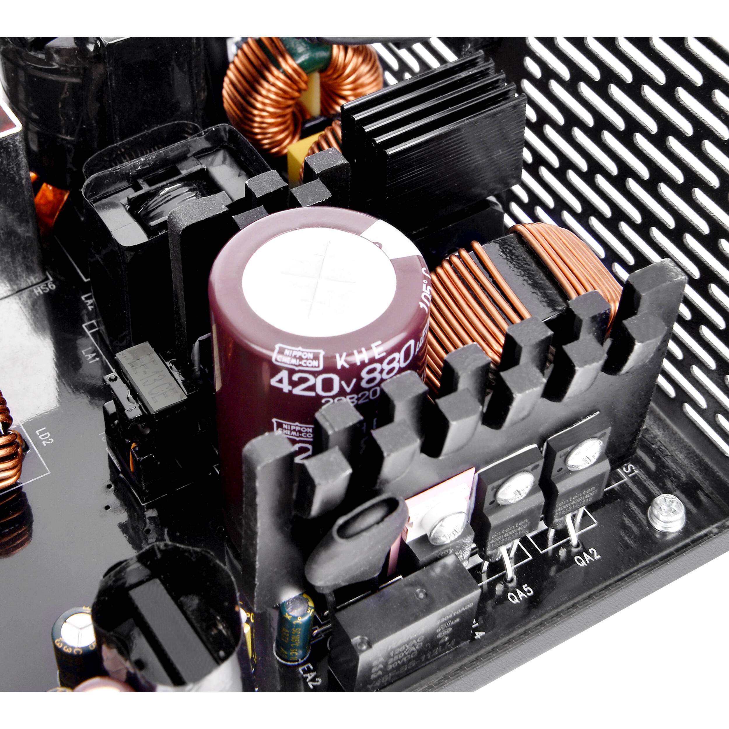 Thermaltake Toughpower GF A3 850W ATX power supply with native 16-pin PCIe connector — view 12