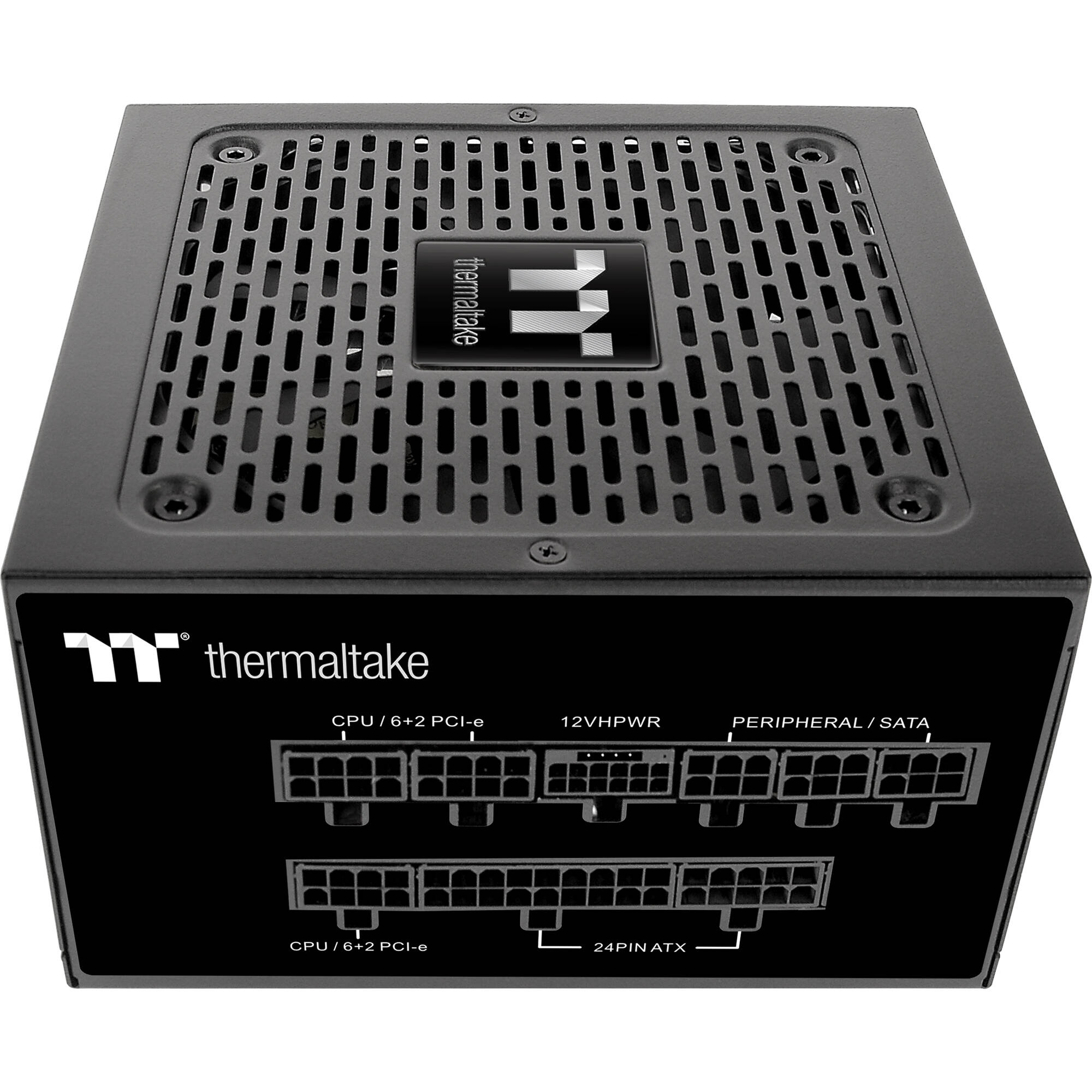 Thermaltake Toughpower GF A3 850W ATX power supply with native 16-pin PCIe connector — view 2