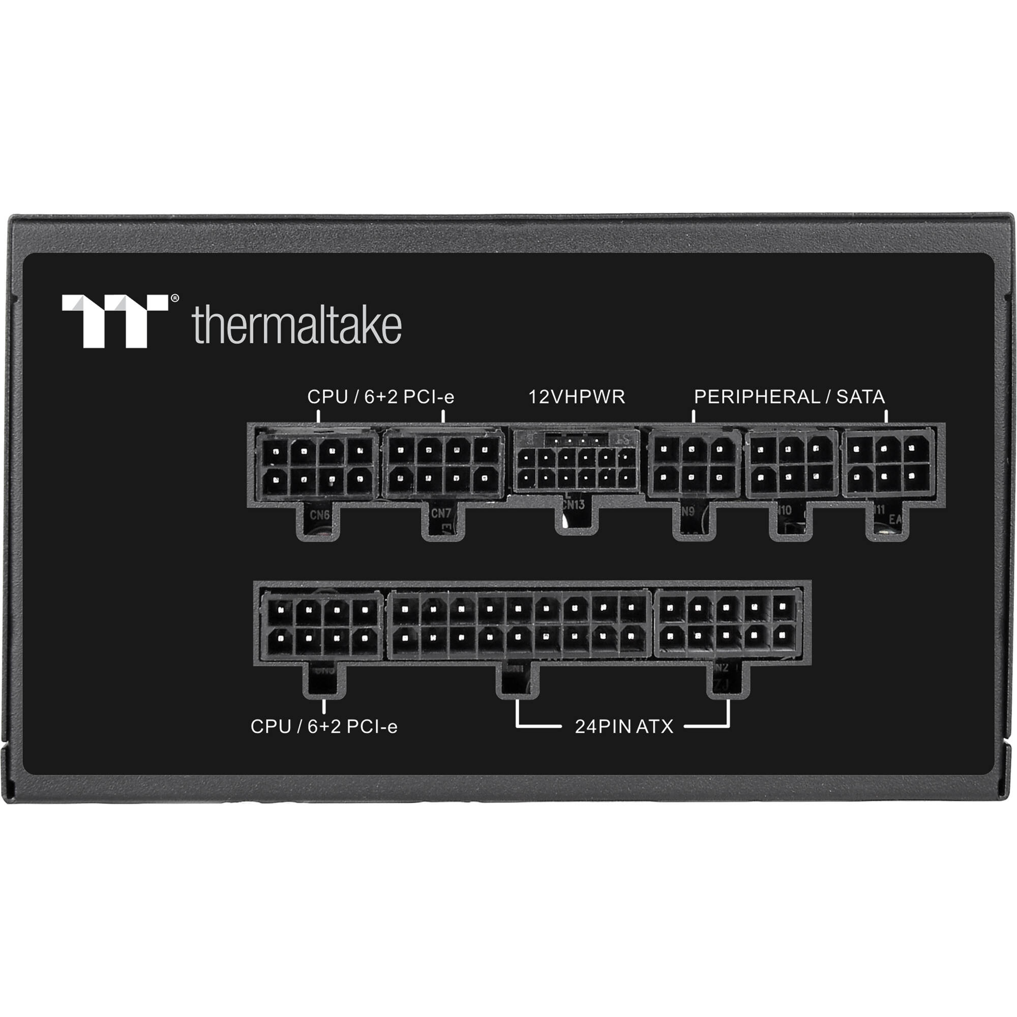 Thermaltake Toughpower GF A3 850W ATX power supply with native 16-pin PCIe connector — view 4