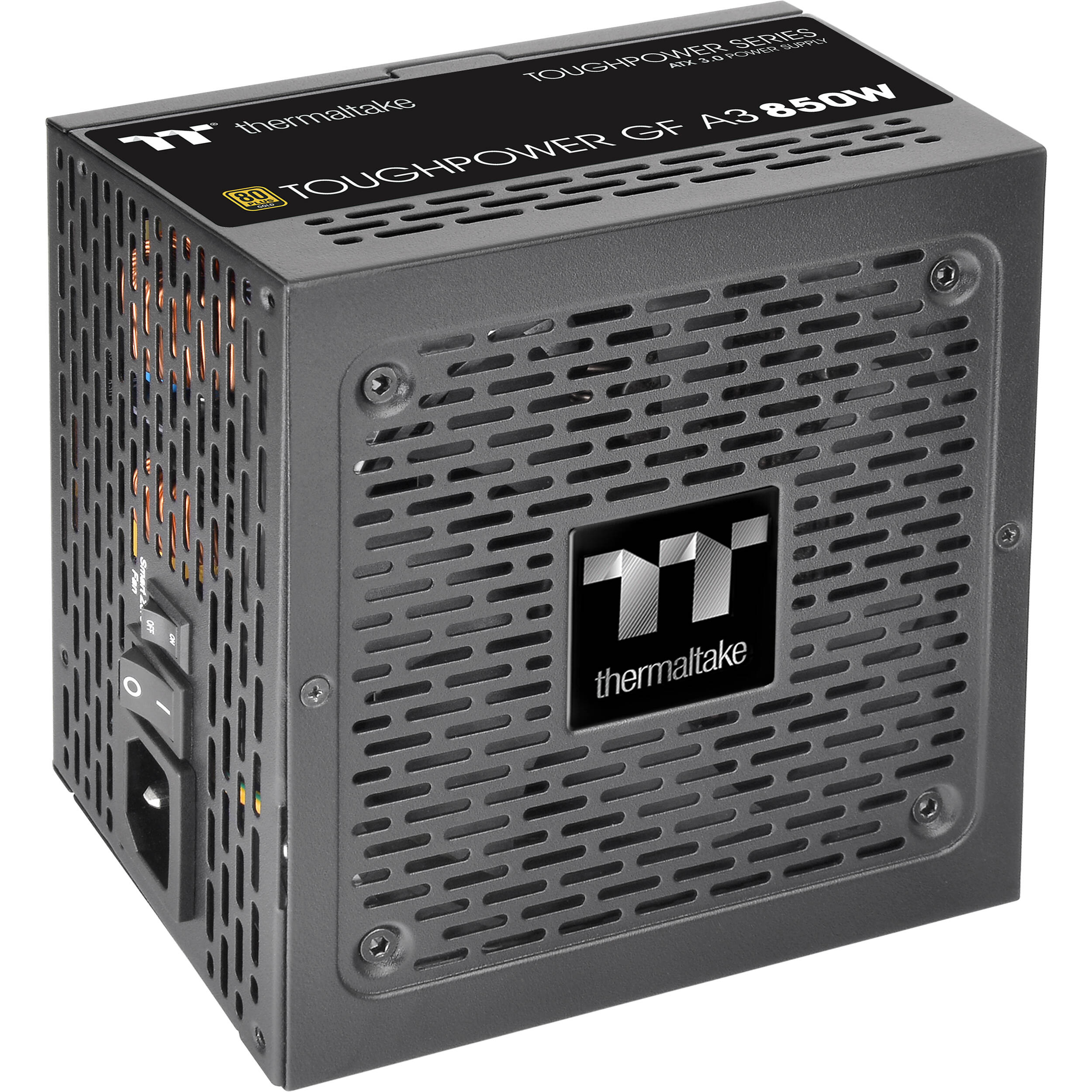 Thermaltake Toughpower GF A3 850W ATX power supply with native 16-pin PCIe connector — view 9