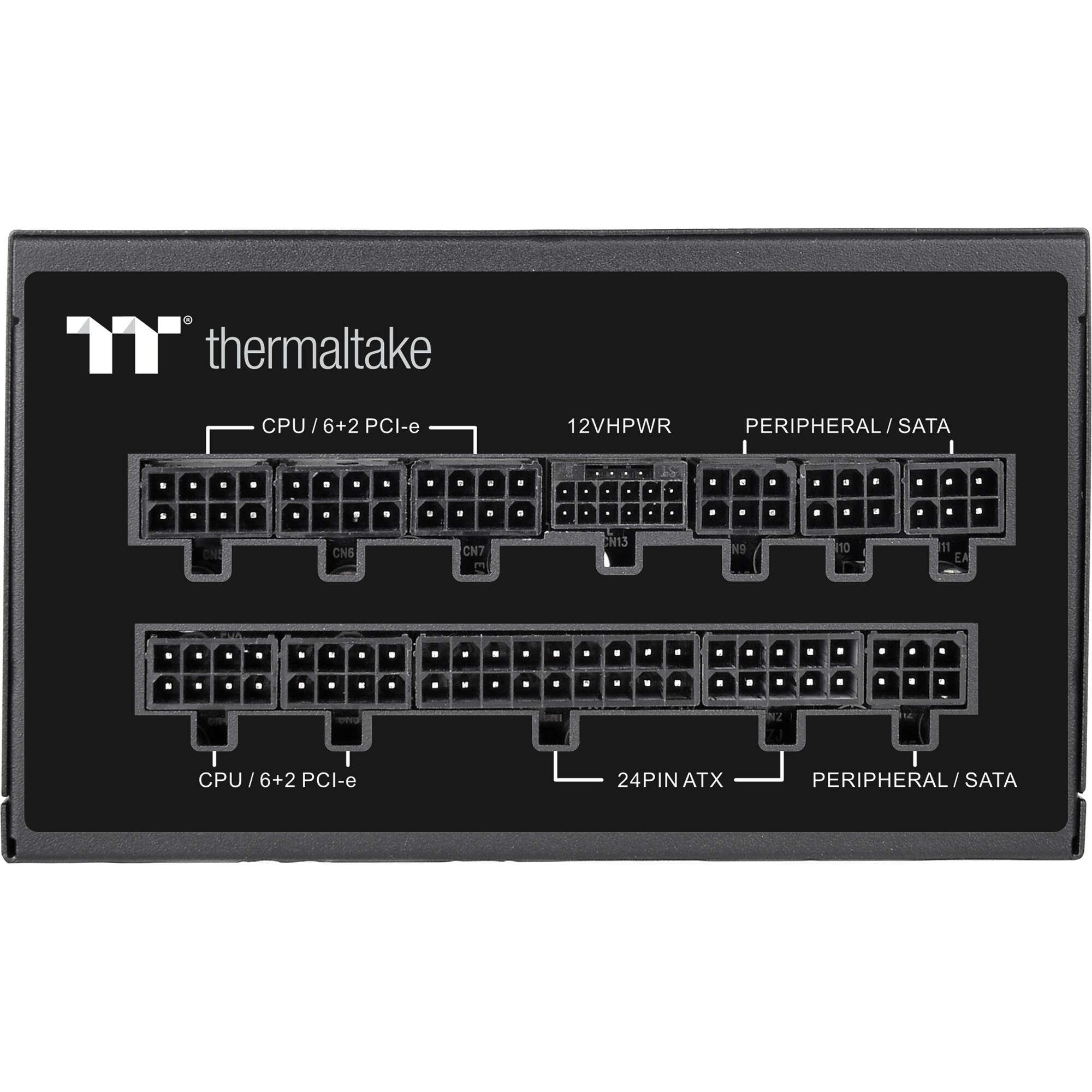 Thermaltake Toughpower GF A3 1050 W fully modular ATX power supply with native 16-pin 12VHPWR connector — view 4