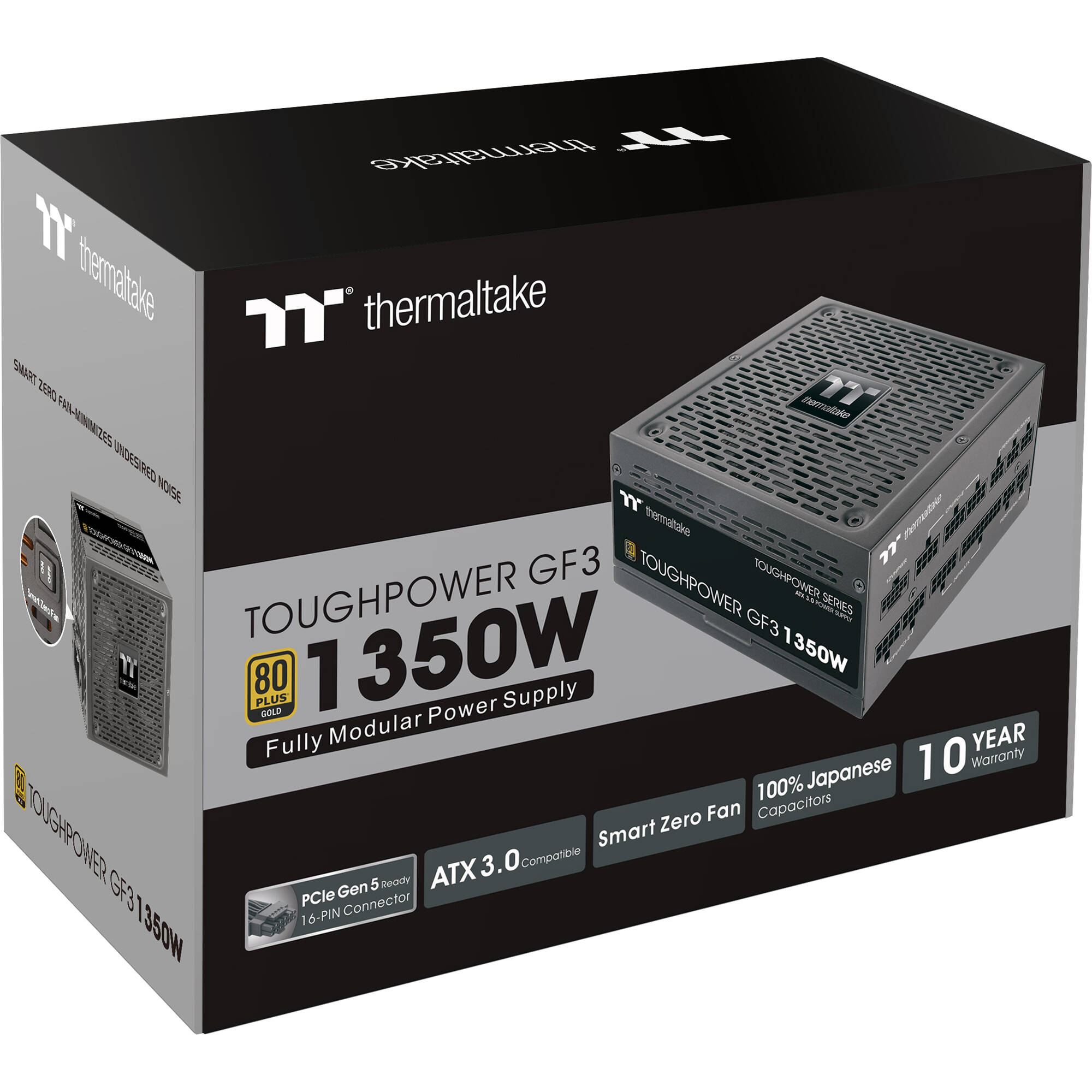 Thermaltake Toughpower GF3 1350W GEN 5 power supply for PCIe 5.0 systems — view 16