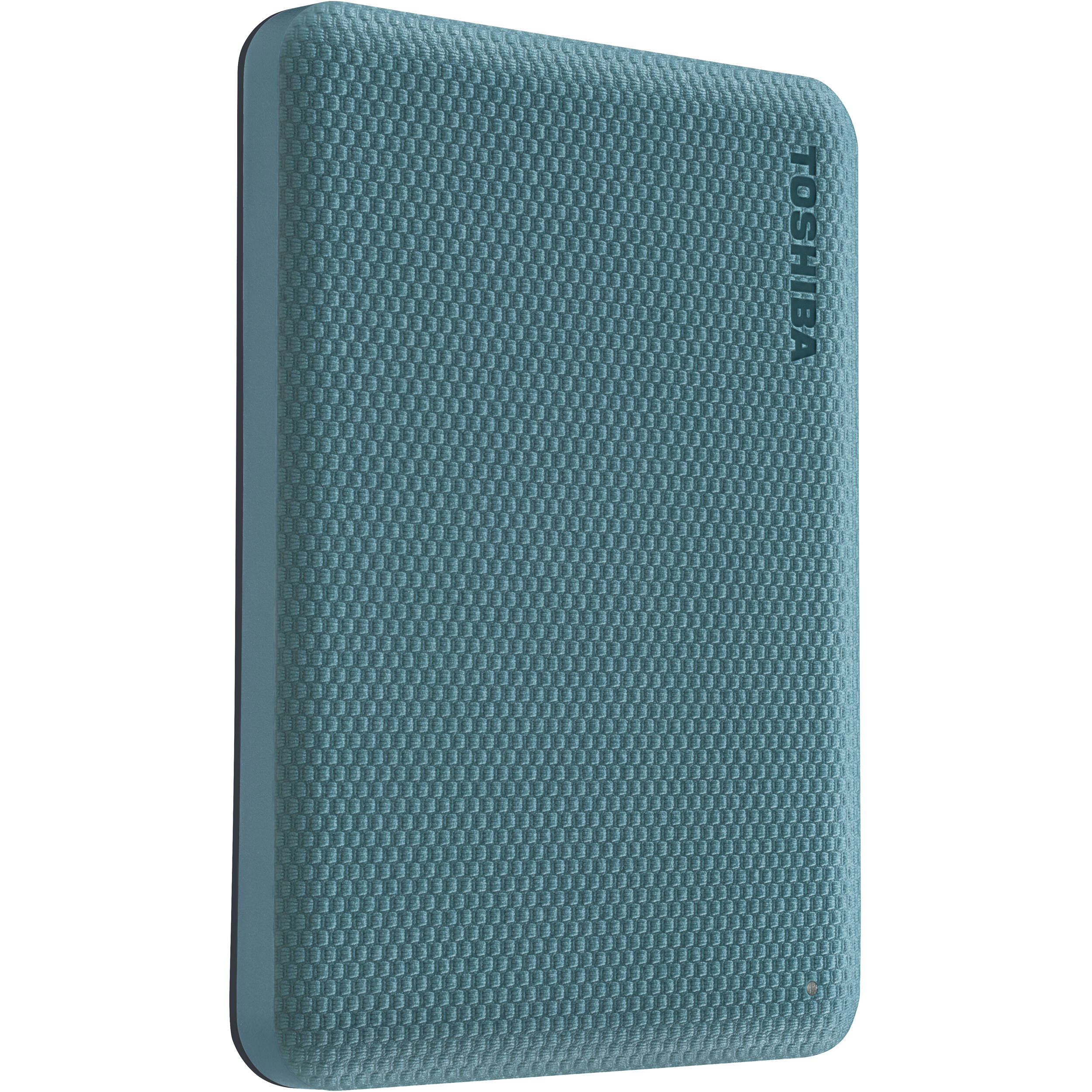 Toshiba Canvio Advance 2TB portable hard drive in green with USB 3.0 connectivity — view 8