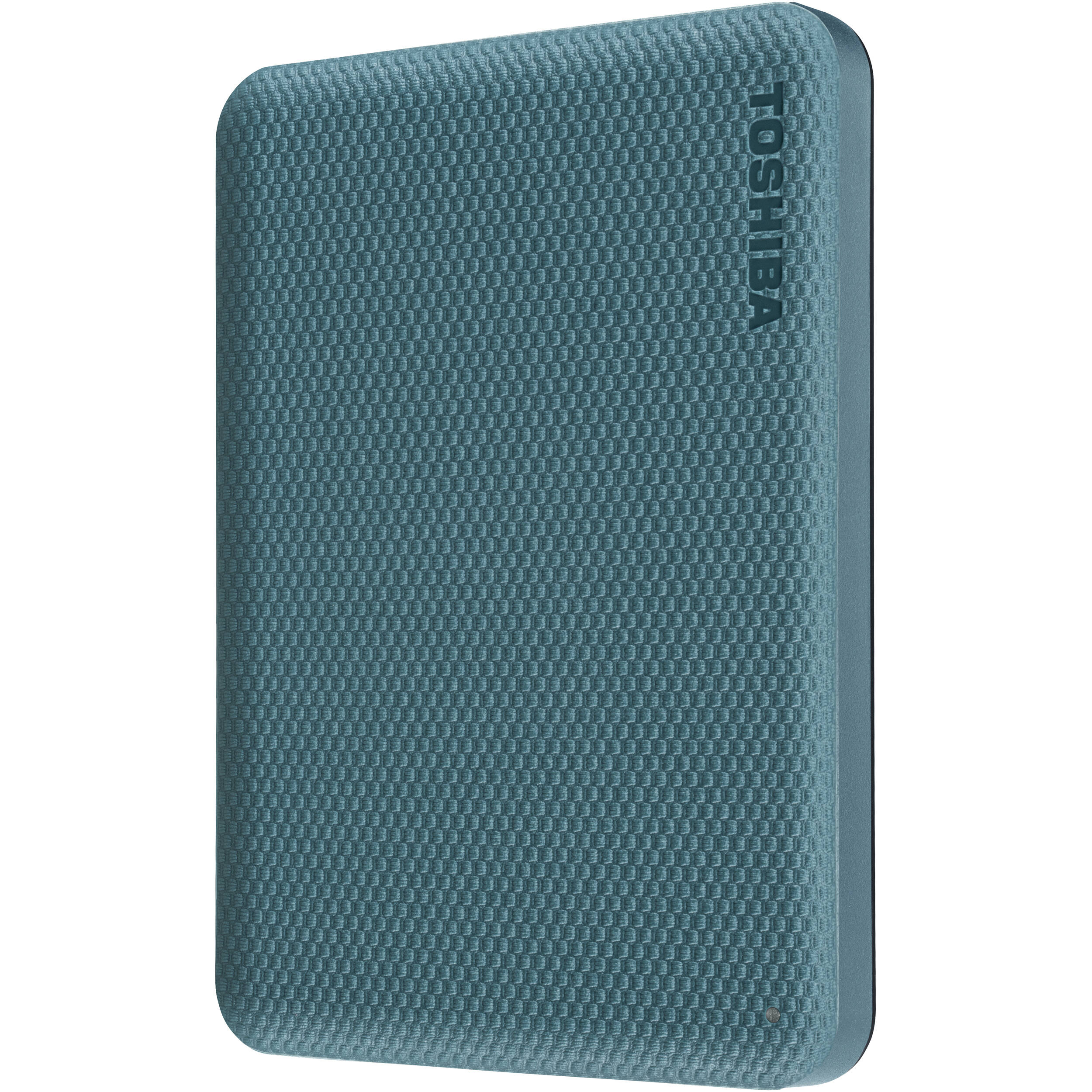 Toshiba Canvio Advance 2TB portable hard drive in green with USB 3.0 connectivity — view 9