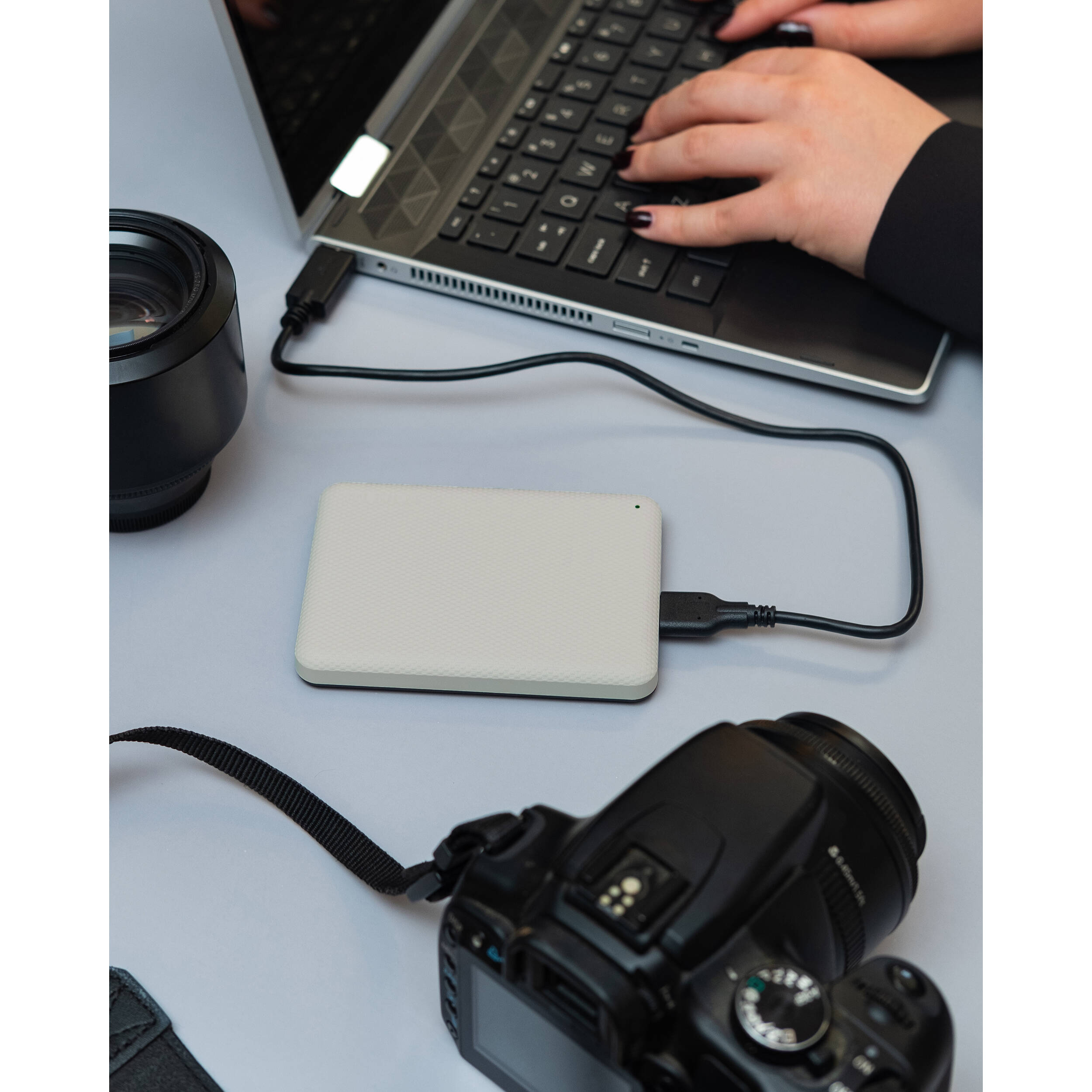 TOSHIBA CANVIO ADVANCE - 4TB - WHITE — view 12
