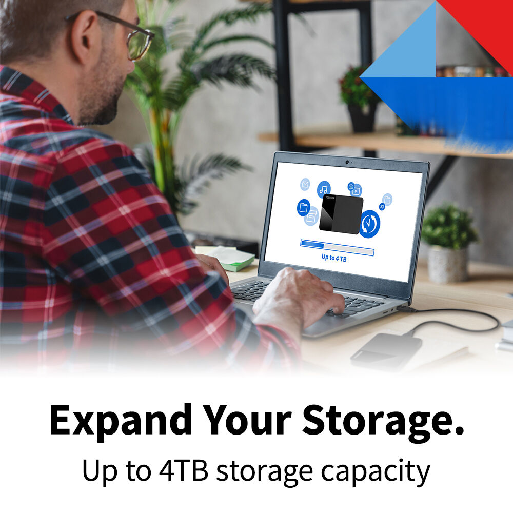 TOSHIBA CANVIO READY (B3) - 4TB - BLACK — view 11