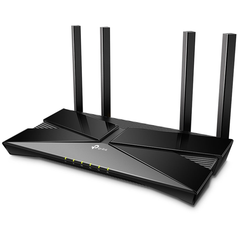 TP-Link Archer AX10 AX1500 Wi‑Fi 6 router with dual-band wireless and Gigabit Ethernet — view 2