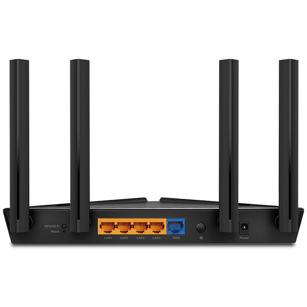 TP-Link Archer AX10 AX1500 Wi‑Fi 6 router with dual-band wireless and Gigabit Ethernet — view 3