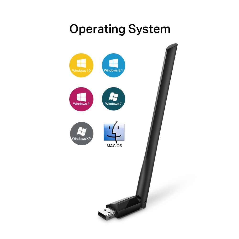 TP-Link Archer T2U Plus AC600 high gain dual band USB Wi-Fi adapter — view 7