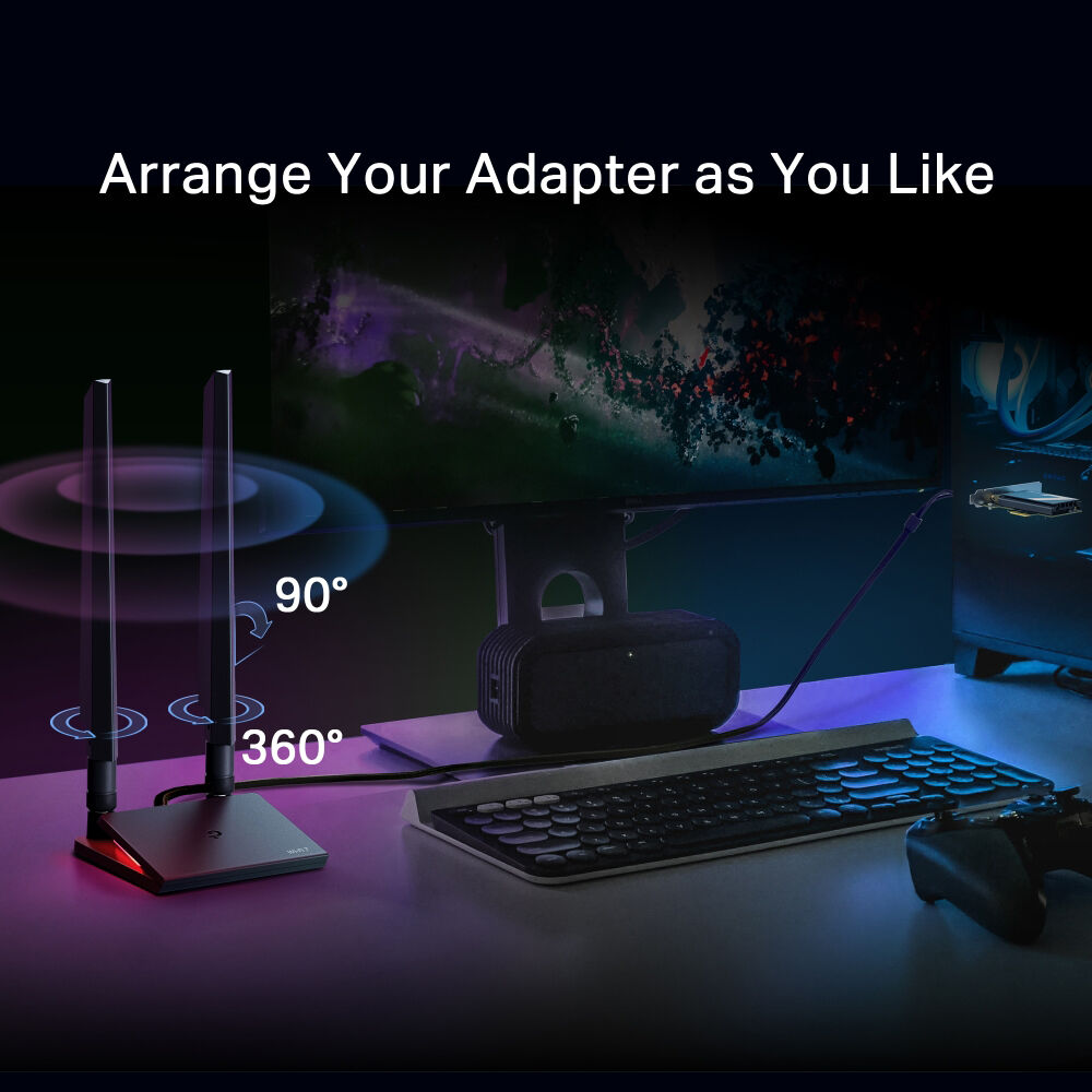 TP-Link Archer TBE550E BE9300 Wi-Fi 7 Bluetooth 5.4 PCIe wireless adapter — view 8