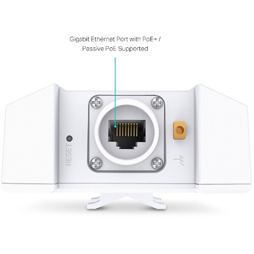 TP-Link EAP650-Outdoor AX3000 Wi‑Fi 6 indoor/outdoor access point for enterprise outdoor wireless coverage — view 4