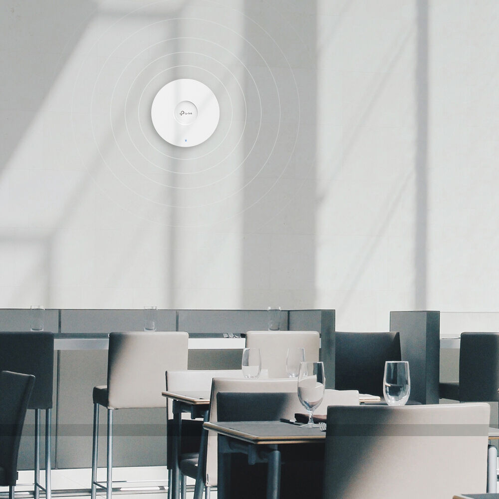 TP-Link Omada EAP653 AX3000 Wi-Fi 6 indoor access point for ceiling-mounted enterprise deployment — view 6