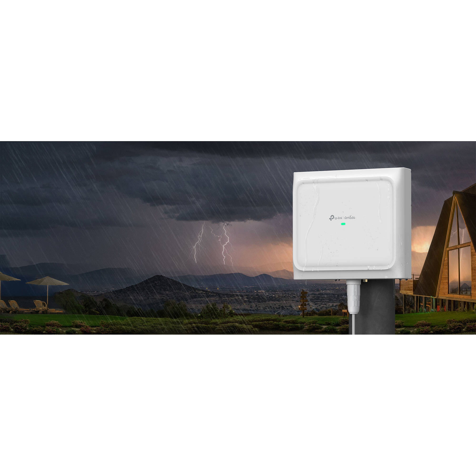 TP-Link Omada EAP772-Outdoor tri-band Wi-Fi 7 access point for indoor and outdoor enterprise coverage — view 8