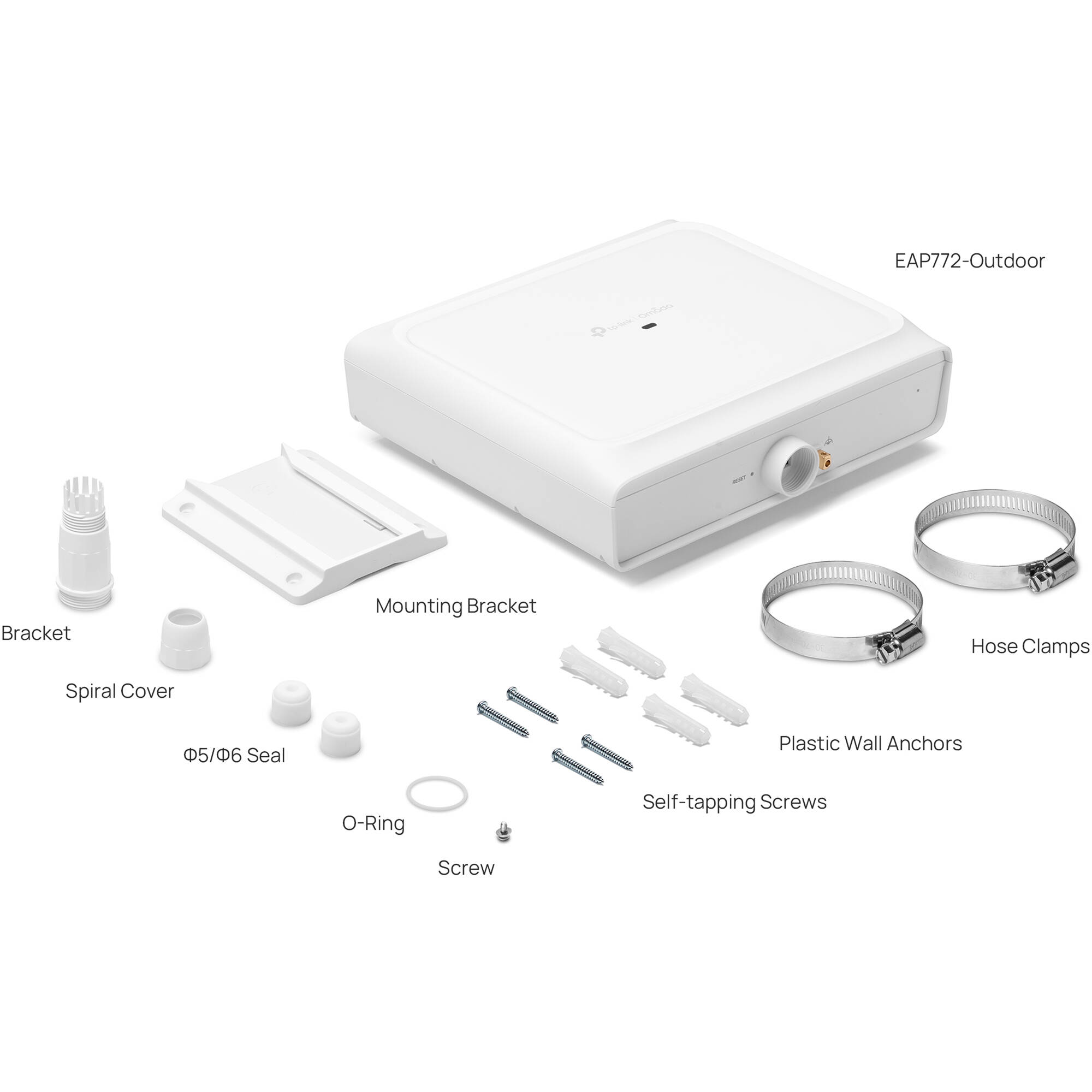 TP-Link Omada EAP772-Outdoor tri-band Wi-Fi 7 access point for indoor and outdoor enterprise coverage — view 9
