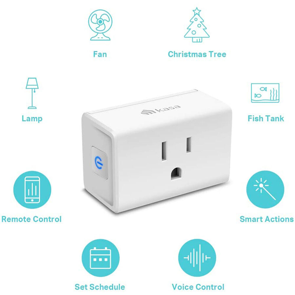 TP-LINK SYSTEMS INC. 2PK KASA SMART WI-FI PLUG MINI — view 2