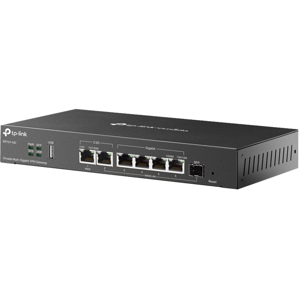 TP-Link ER707-M2 Omada multi-gigabit VPN router for business networking — view 3